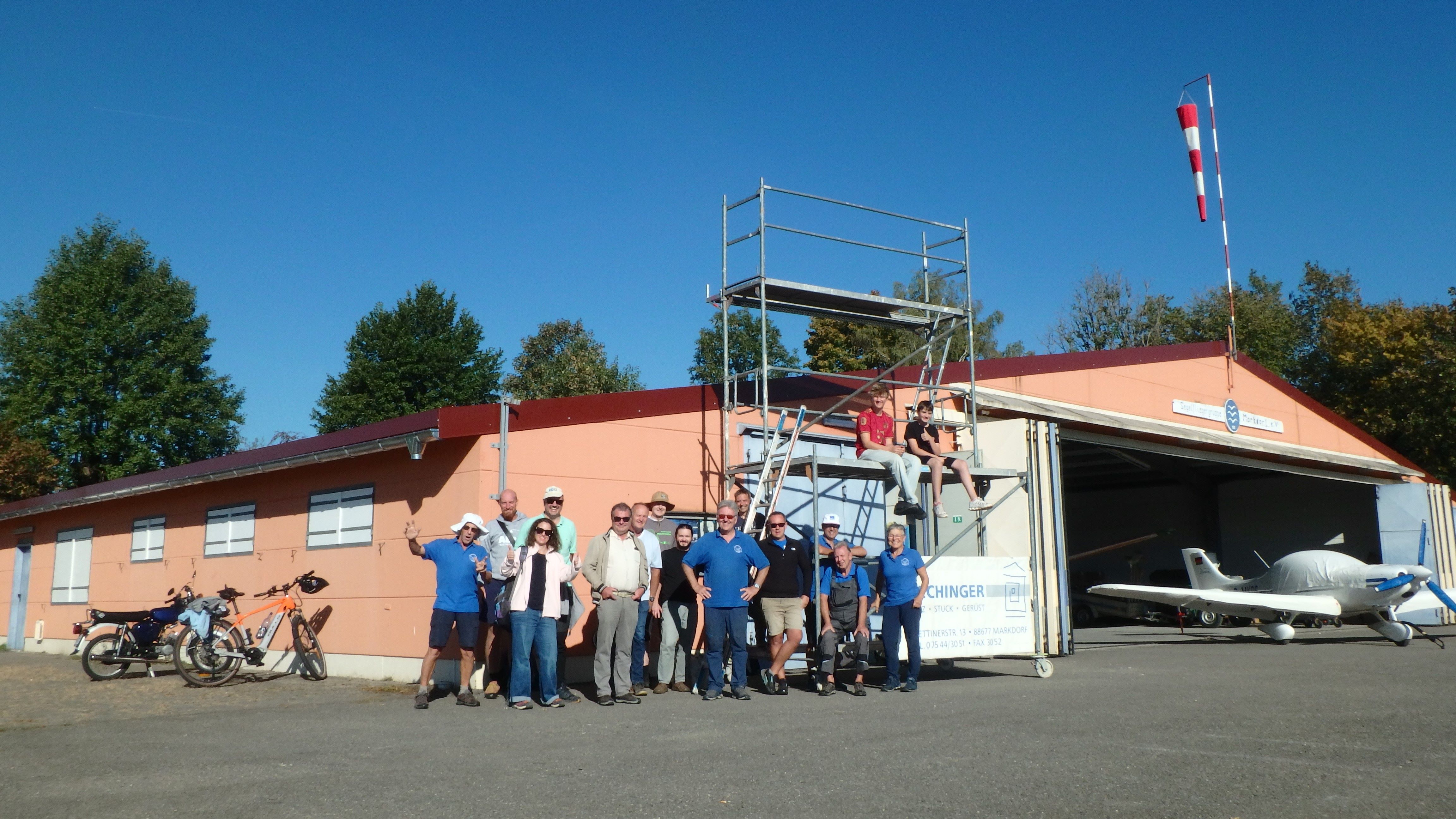 neues Hallendach